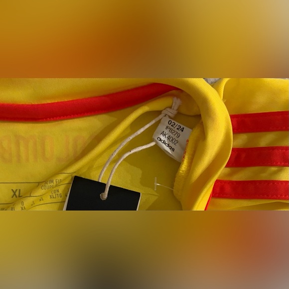 Adidas Authentic Colombia National Team 2024 IP8279 Home Jersey Men’s Sz: XL - Picture 5 of 6